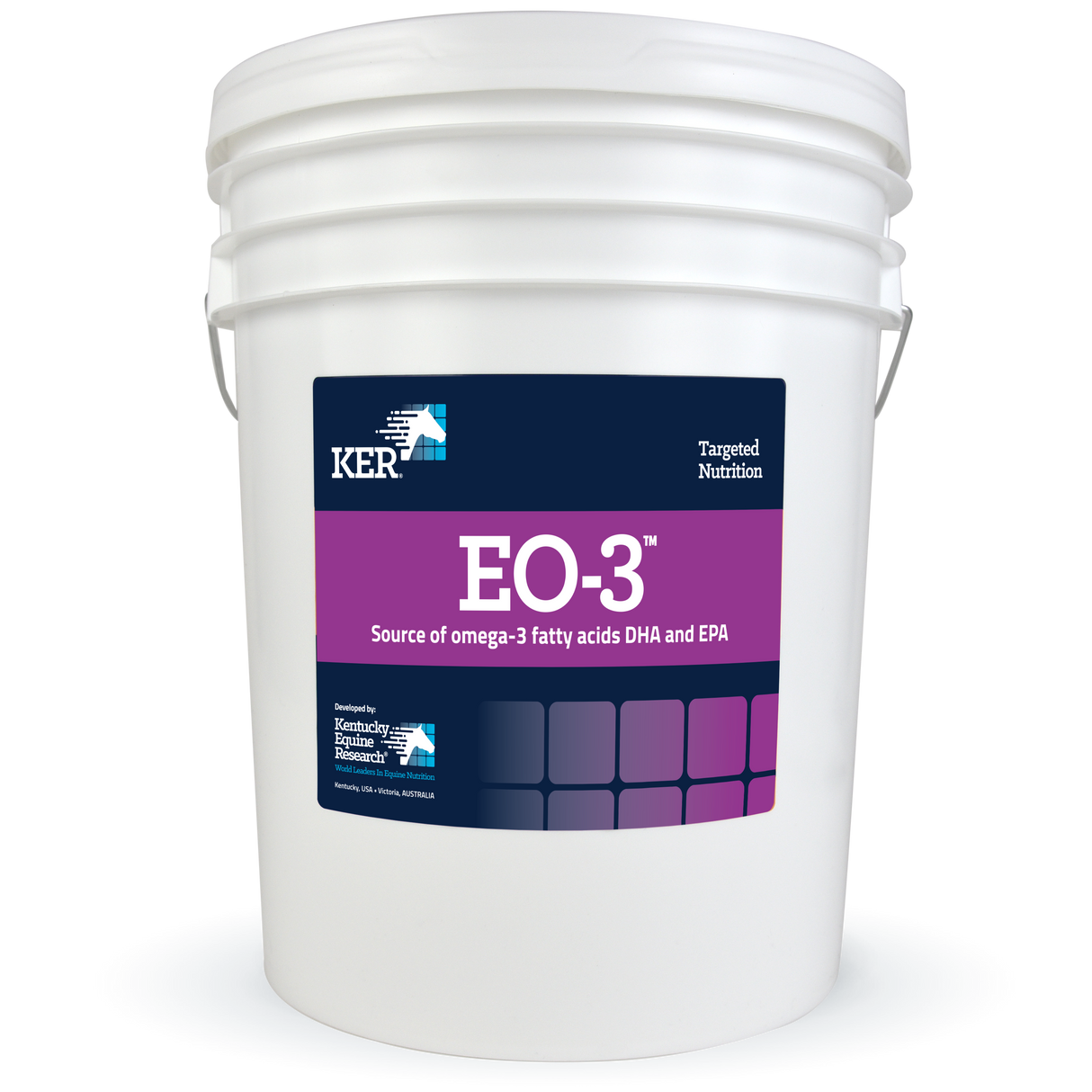 EO-3 Omega-3 fatty acid supplement for horses