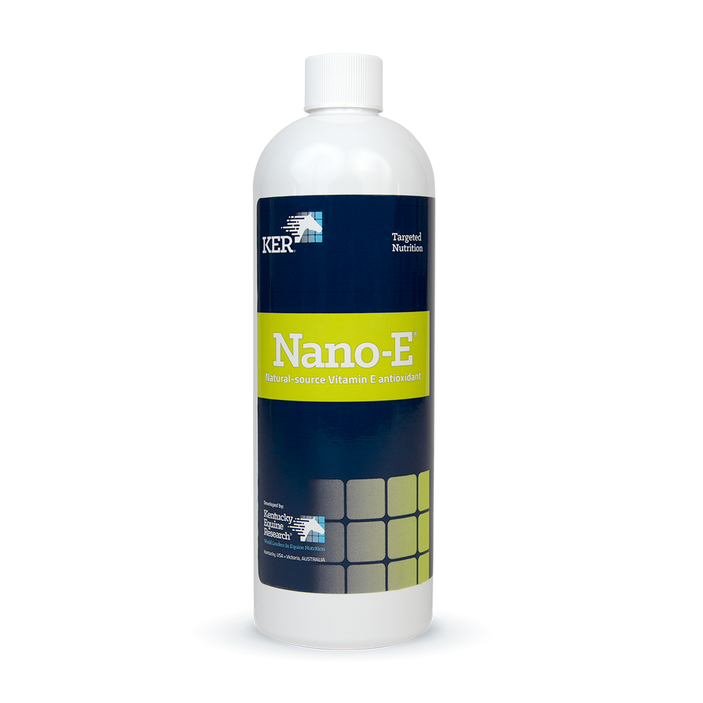 Nano-E vitamin E antioxidant for horses