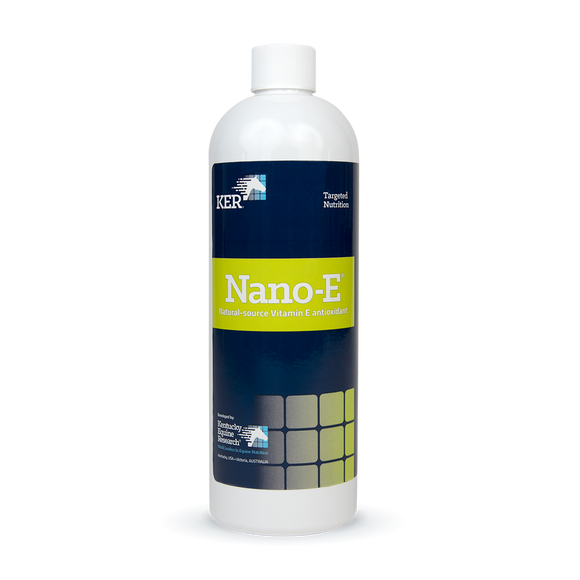 Nano-E vitamin E antioxidant for horses